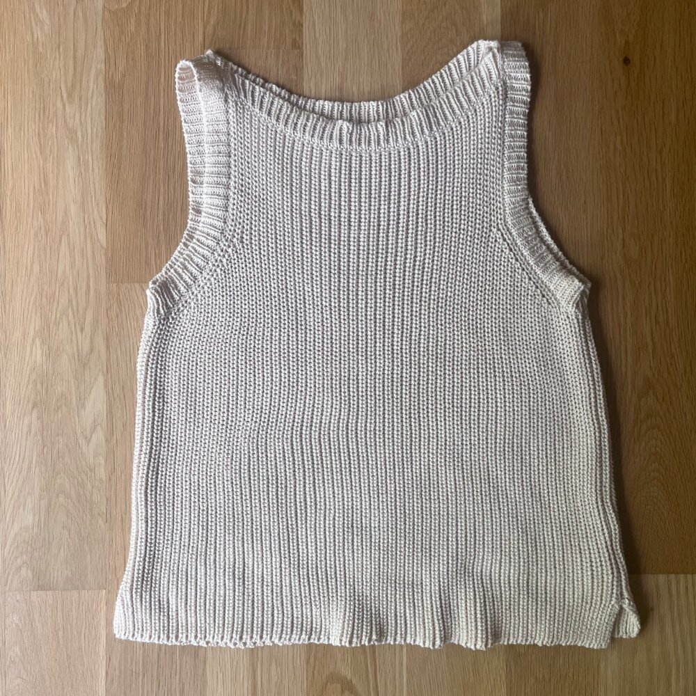 Honest Cotton Sweater Vest